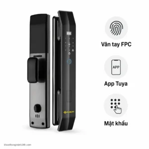 Khóa Cửa Gỗ Hubert HB CG25 Black