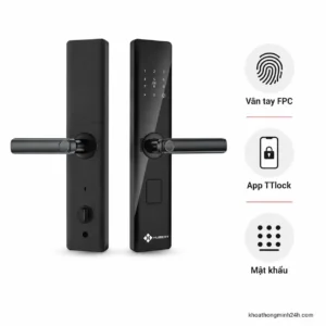 Khóa Cửa Gỗ Hubert HB CG59 Rough Black