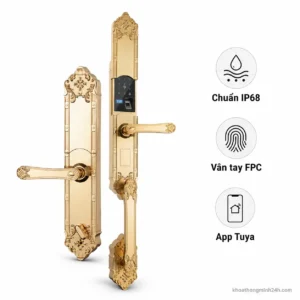 Khóa Cửa Đại Sảnh Hubert HB DS77 Gold