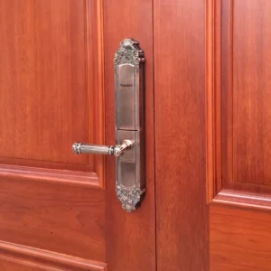 Khóa cửa tân cổ điển Kaadas 6002 lắp đặt thực tế - khoathongminh24h (Ảnh 1)