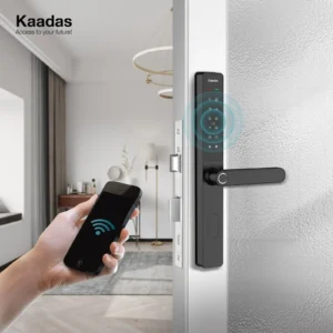 Khóa cửa thông minh Kaadas S10-5W lắp đặt thực tế - khoathongminh24h (Ảnh 5)