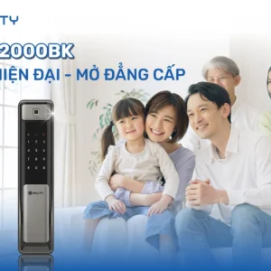 Khóa cửa thông minh Solity GSP-2000BK lắp đặt thực tế - khoathongminh24h (Ảnh 4)